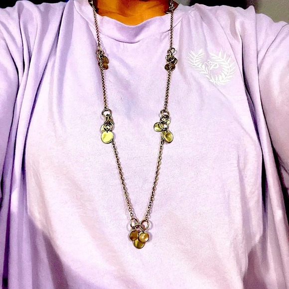 VINTAGE GOLD NECKLACE - Picture 1 of 6